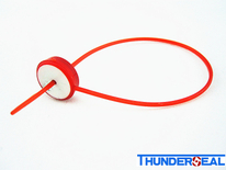 sello de plomo de plástico con bloqueo de metal